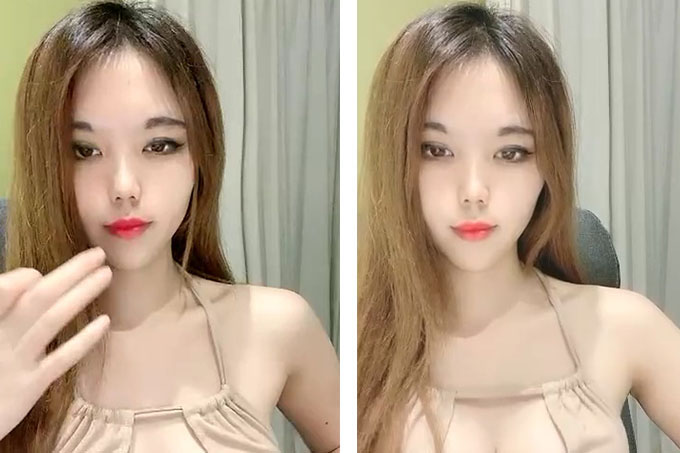 颜值颇高御姐范妹子