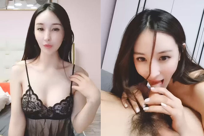 长相一般的小哥能找到这样极品的女友简直要天天操逼的节奏模特身材制服诱惑，高难度姿势解锁内射鲍鱼