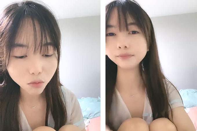 纤细美腿清纯小姐姐镜头前露奶露逼与狼友激情互动 翘起双腿掰穴挑逗呻吟淫水泛滥 逼逼被操多得黑了 对白淫荡