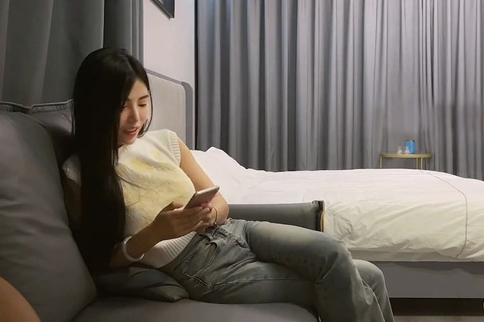 模特身材大长腿