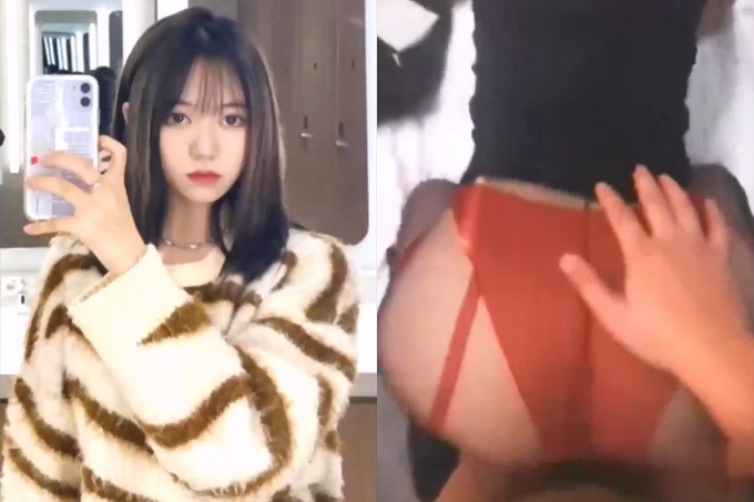 同事表面是个乖乖女，其实是个骚货！操的我头皮发麻