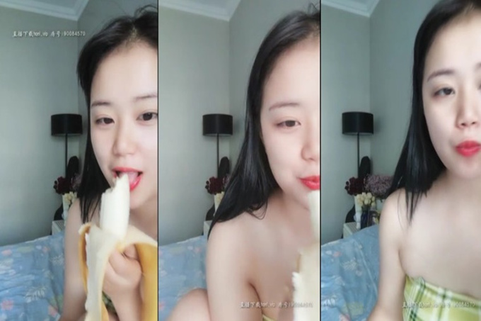 [中文主播外流]香蕉夹胸部值多少钱呢？